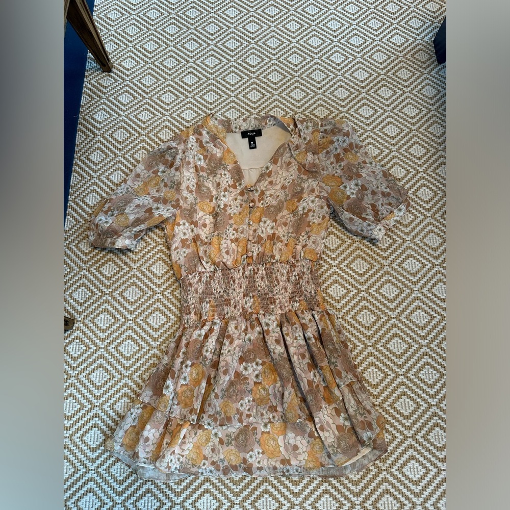 Aqua Bloomingdale’s dress